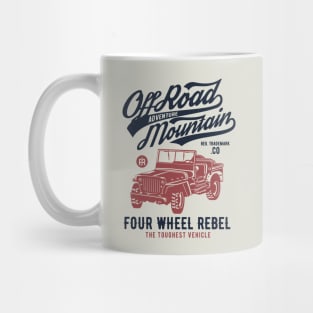 Off Road Mountain Adventure Mug